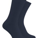 Strumpa med extra lös resår - Marin