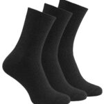 Strumpa med extra lös resår 3-pack - Svart