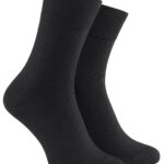 Strumpa med  komfortresår - Svart