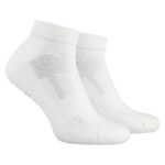 Sportstrumpa kortskaftsock av bambu - Vit