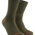 2-pack jägarsock av ullblandning - Grön