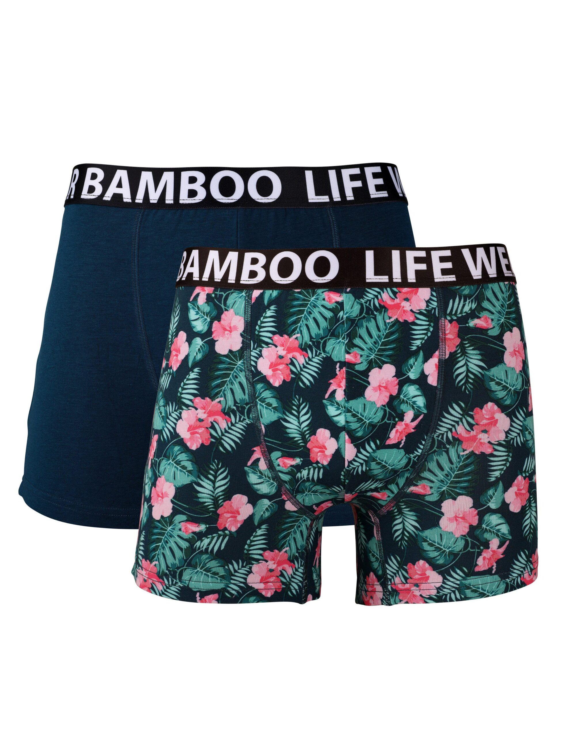 00006837439.jpg 2-pack boxer av bambu - Hibiskus - Bild 1