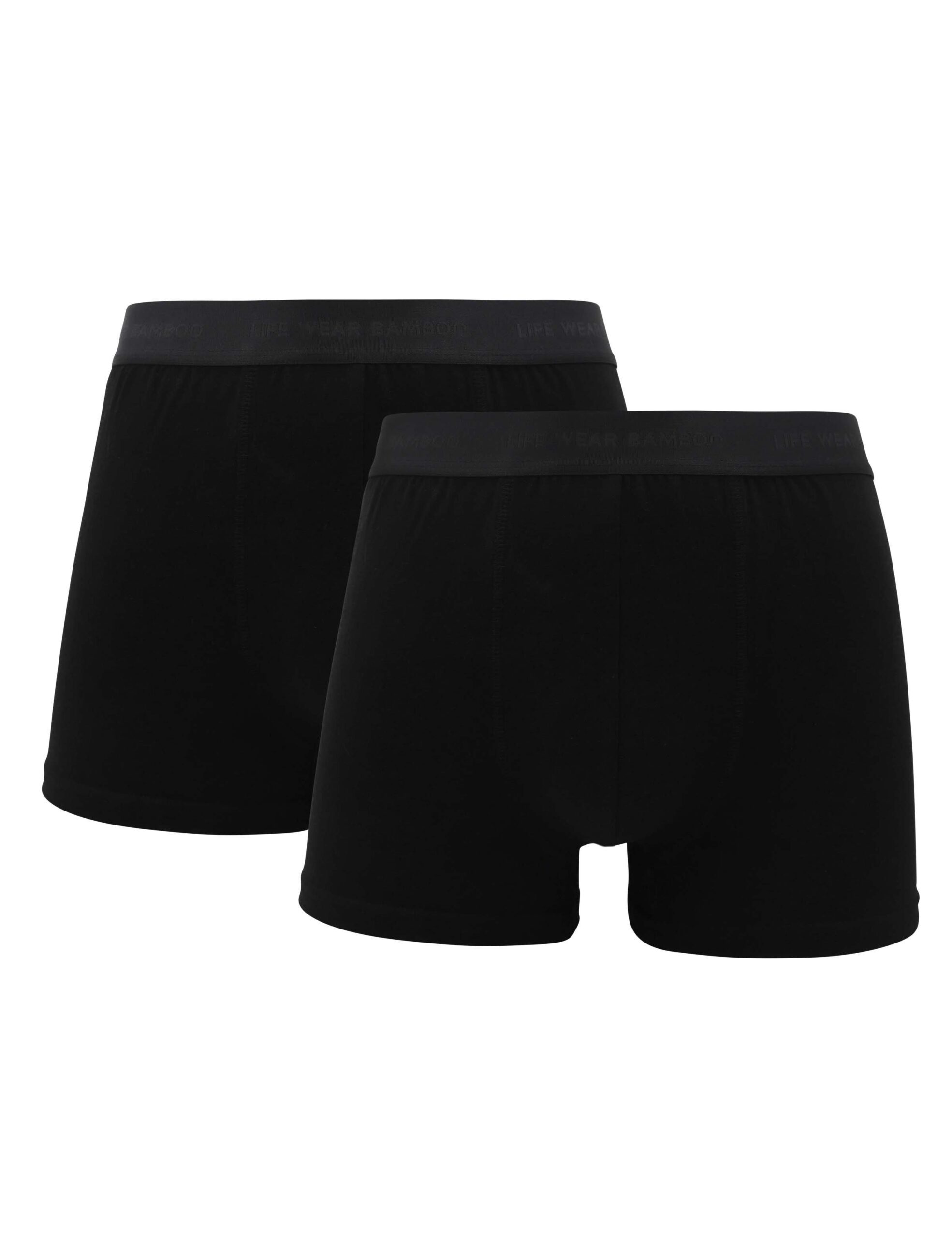 00006840901.jpg 2-pack boxer i trunkmodell av bambu - Svart - Bild 1