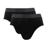 2-pack kalsong av bambu - Svart