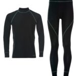 Underställ av bambu herr - Svart