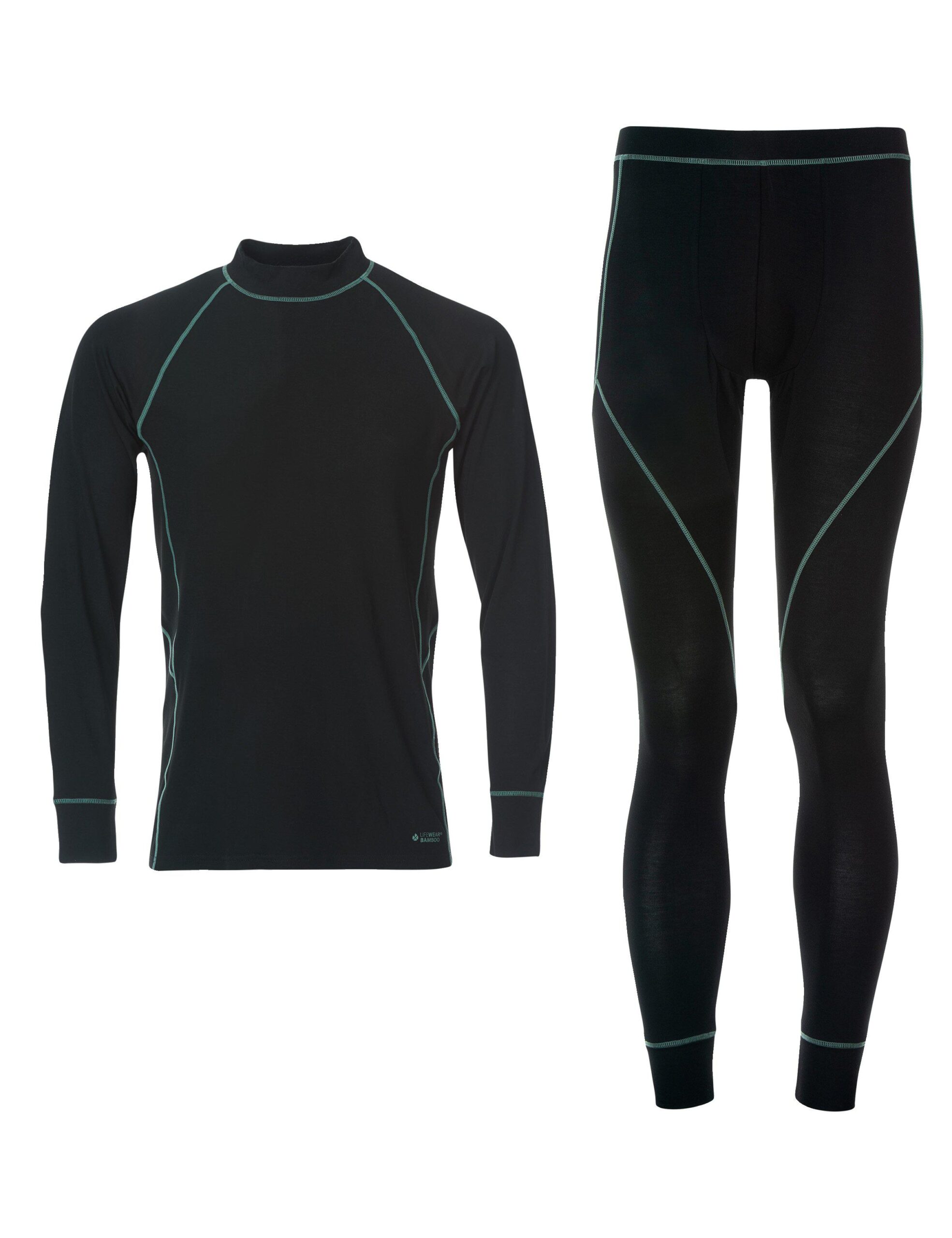 00006843101.jpg Underställ av bambu herr - Svart - Bild 1