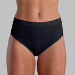 Highwaisttrosa seamless - Svart