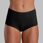 Highwaisttrosa lasercut - Svart