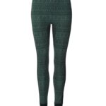 Långkalsong av bambu dam - Svart/grön