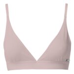 Triangel-BH av bambu - Ljus rosa