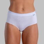 Hipstertrosa av bambu - Vit