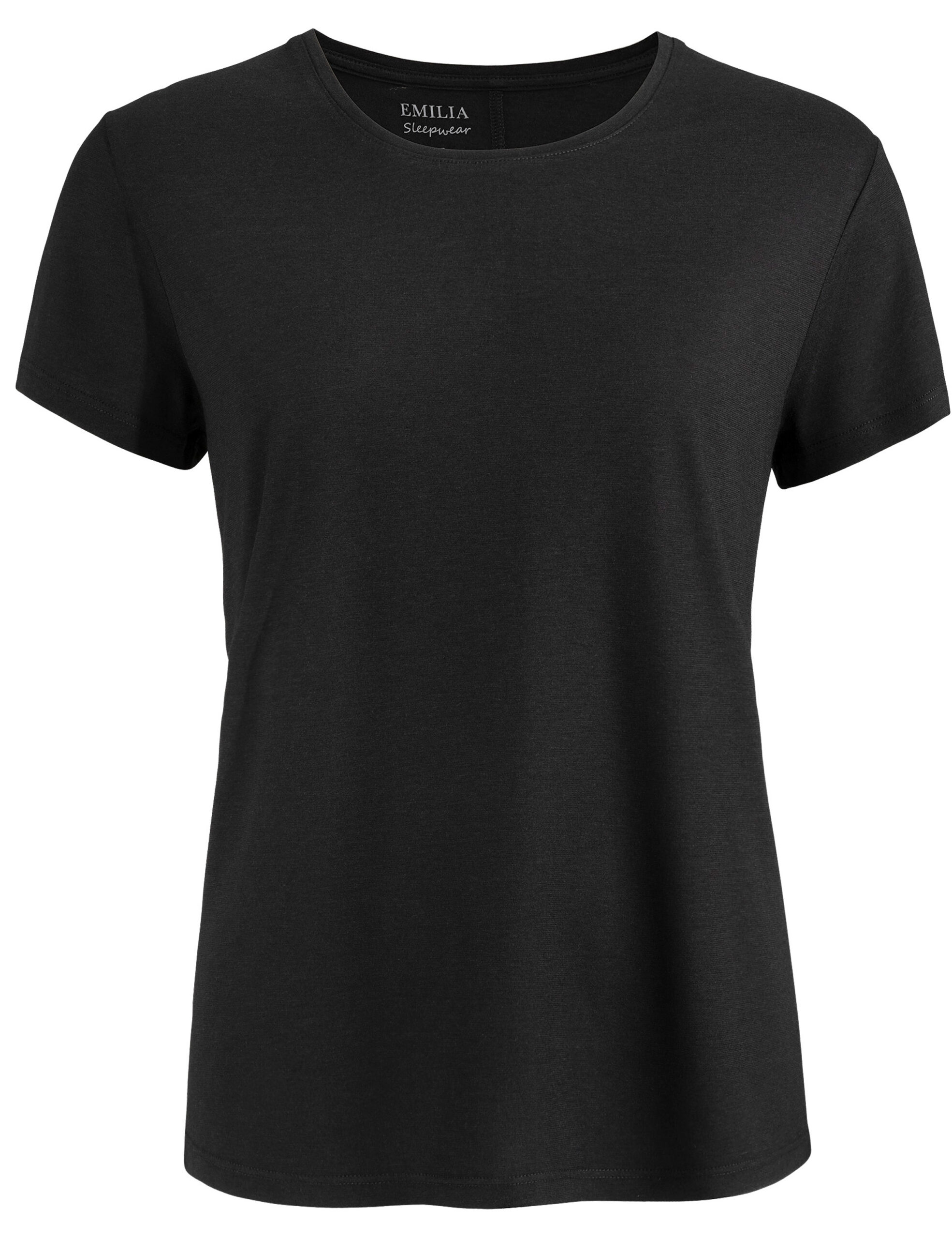 00009029201 Pyjamastopp av bambu - Svart - Bild 1