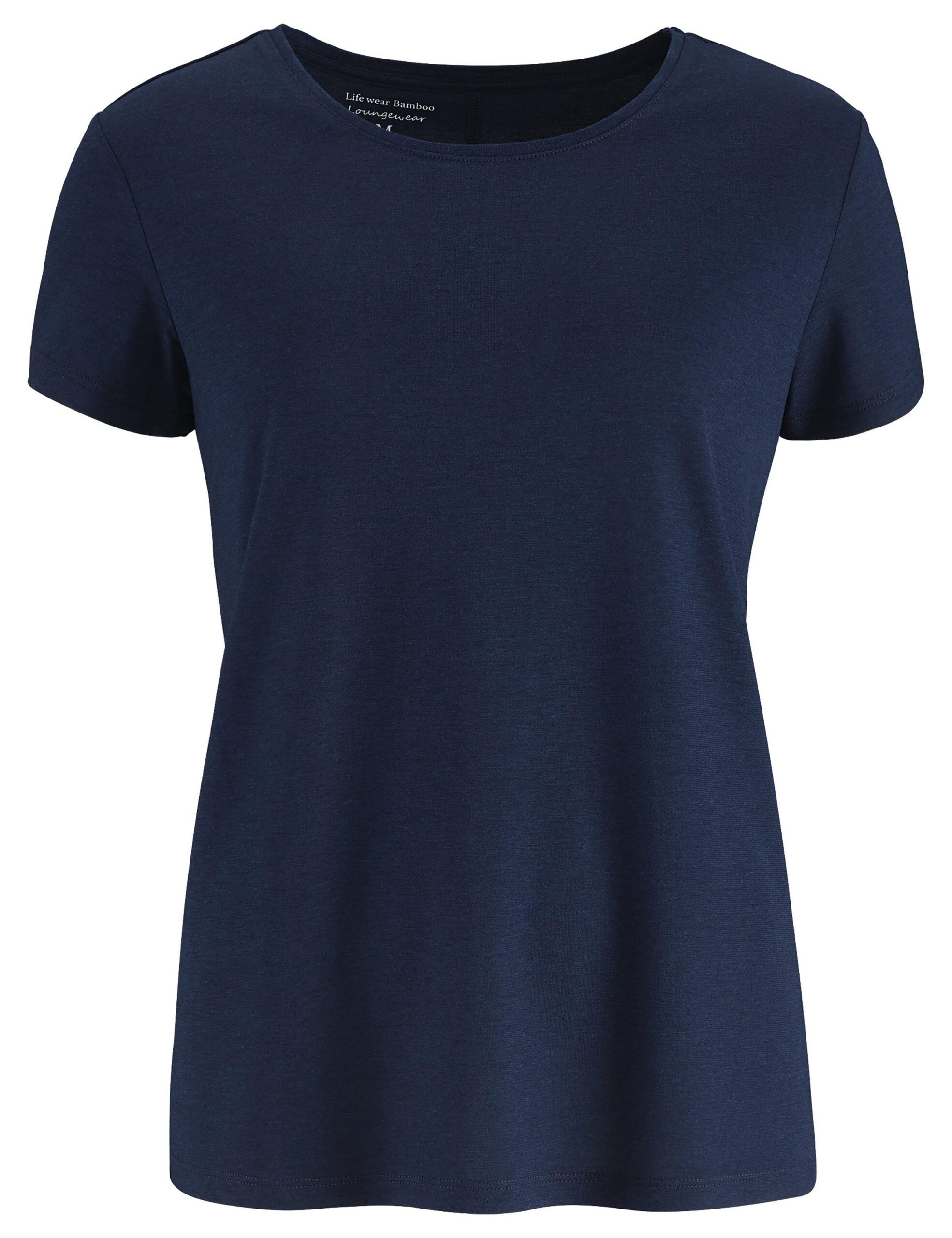 00009030482.jpg Pyjamastopp av bambu - Marin - Bild 1