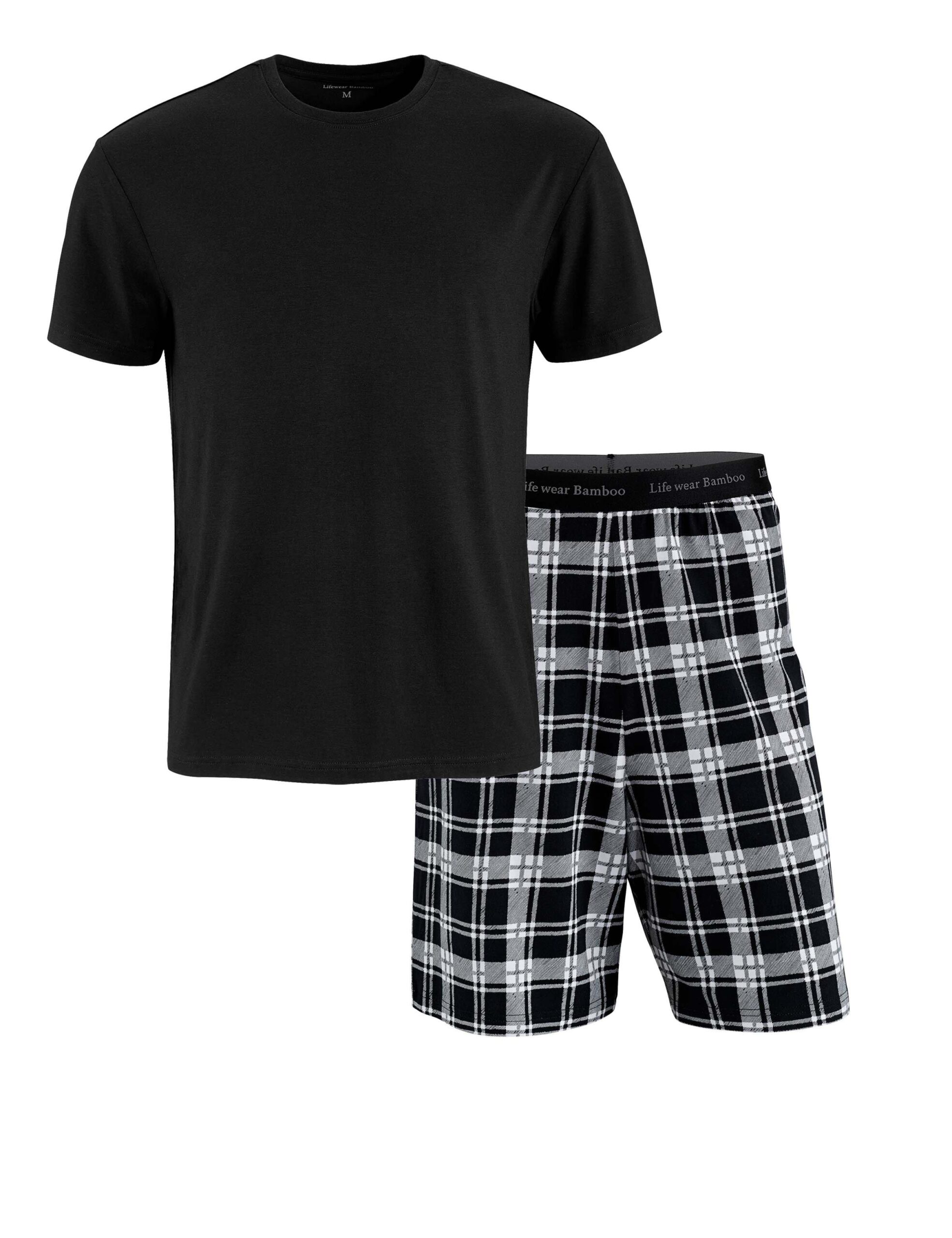 00009195301.jpg Pyjamas, herr - Svart - Bild 1