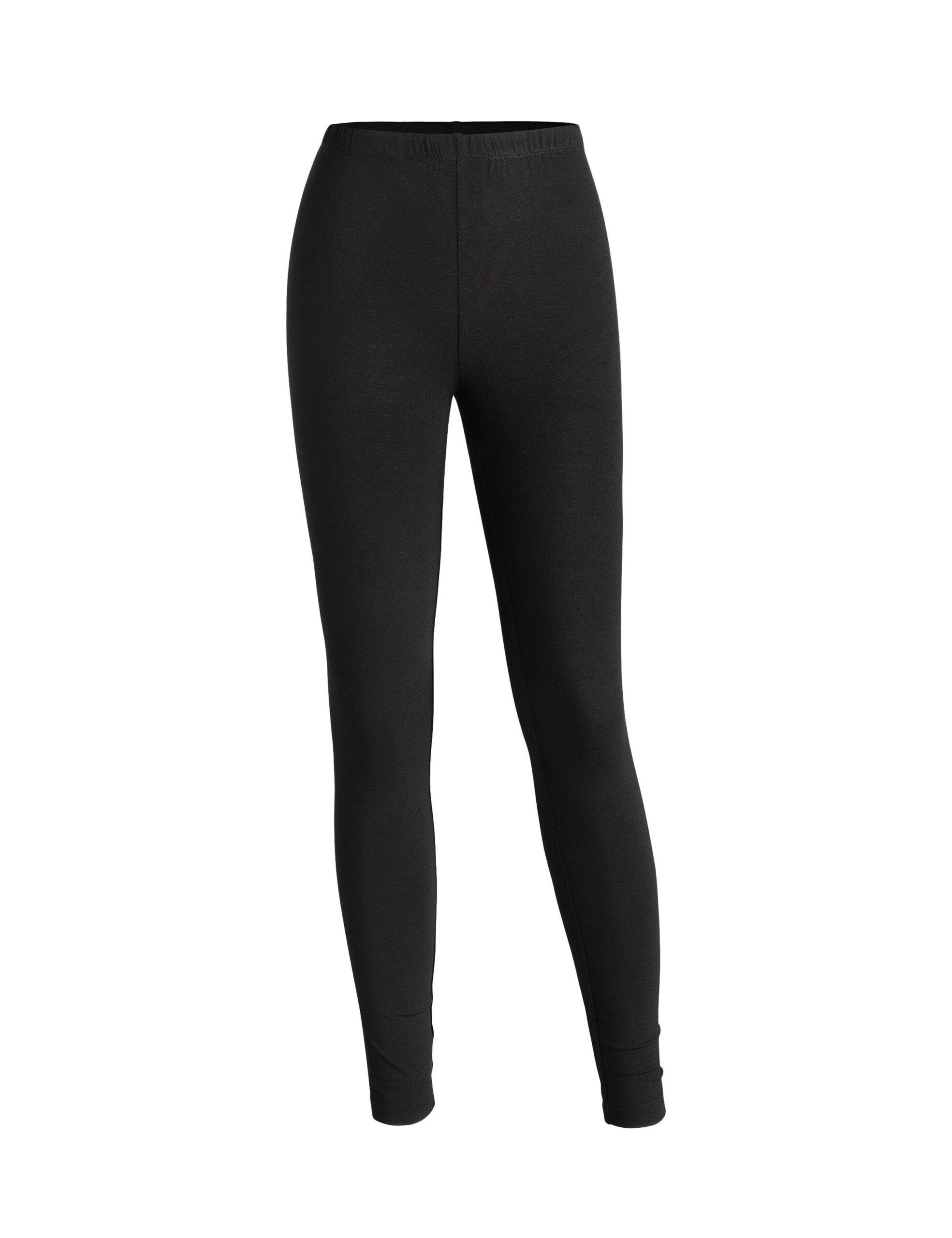 00009209001.jpg Leggings av bambu - Svart - Bild 1