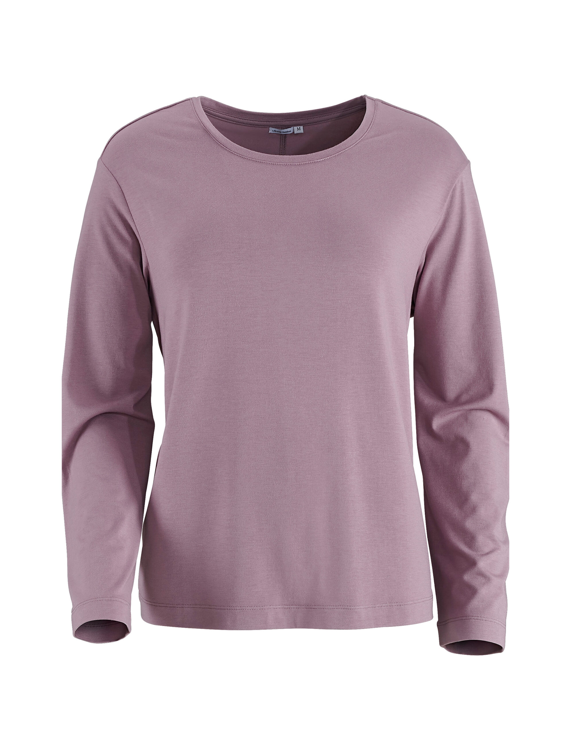 000092100Q5 Topp av bambu med lång ärm - Mauve - Bild 1