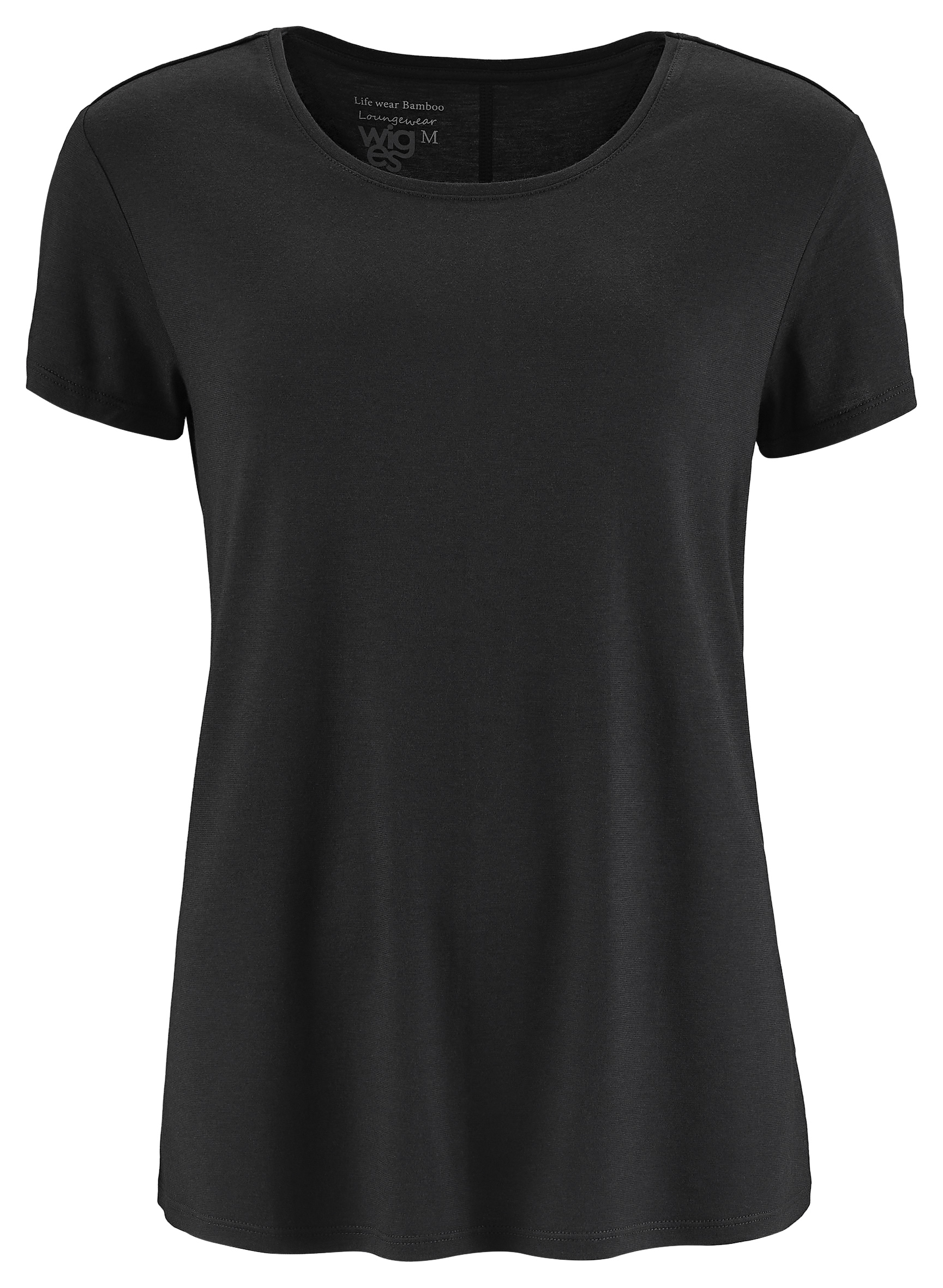 00009031501 Pyjamastopp av bambu - Svart - Bild 1