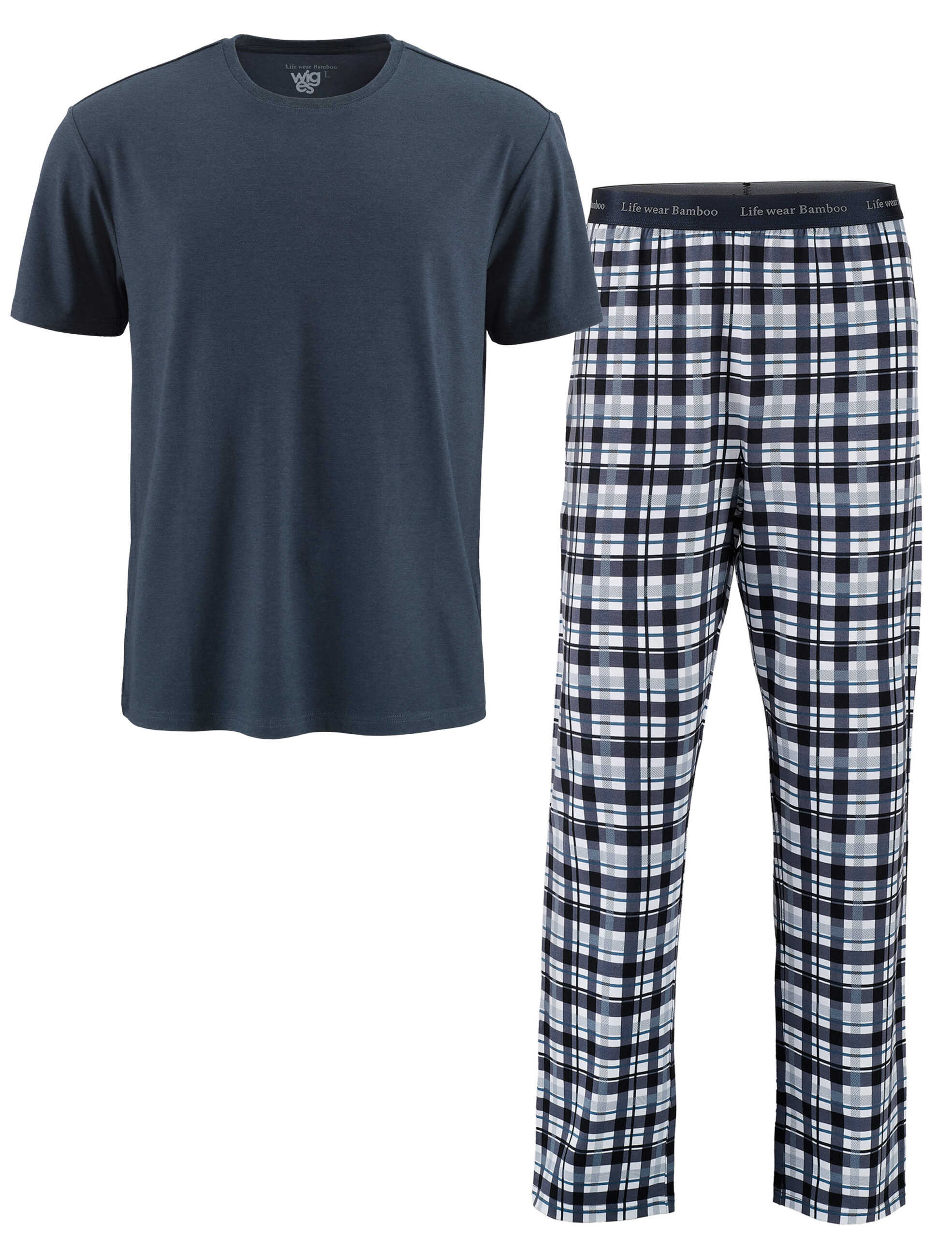00009204982 Pyjamas, herr - Marin - Bild 1