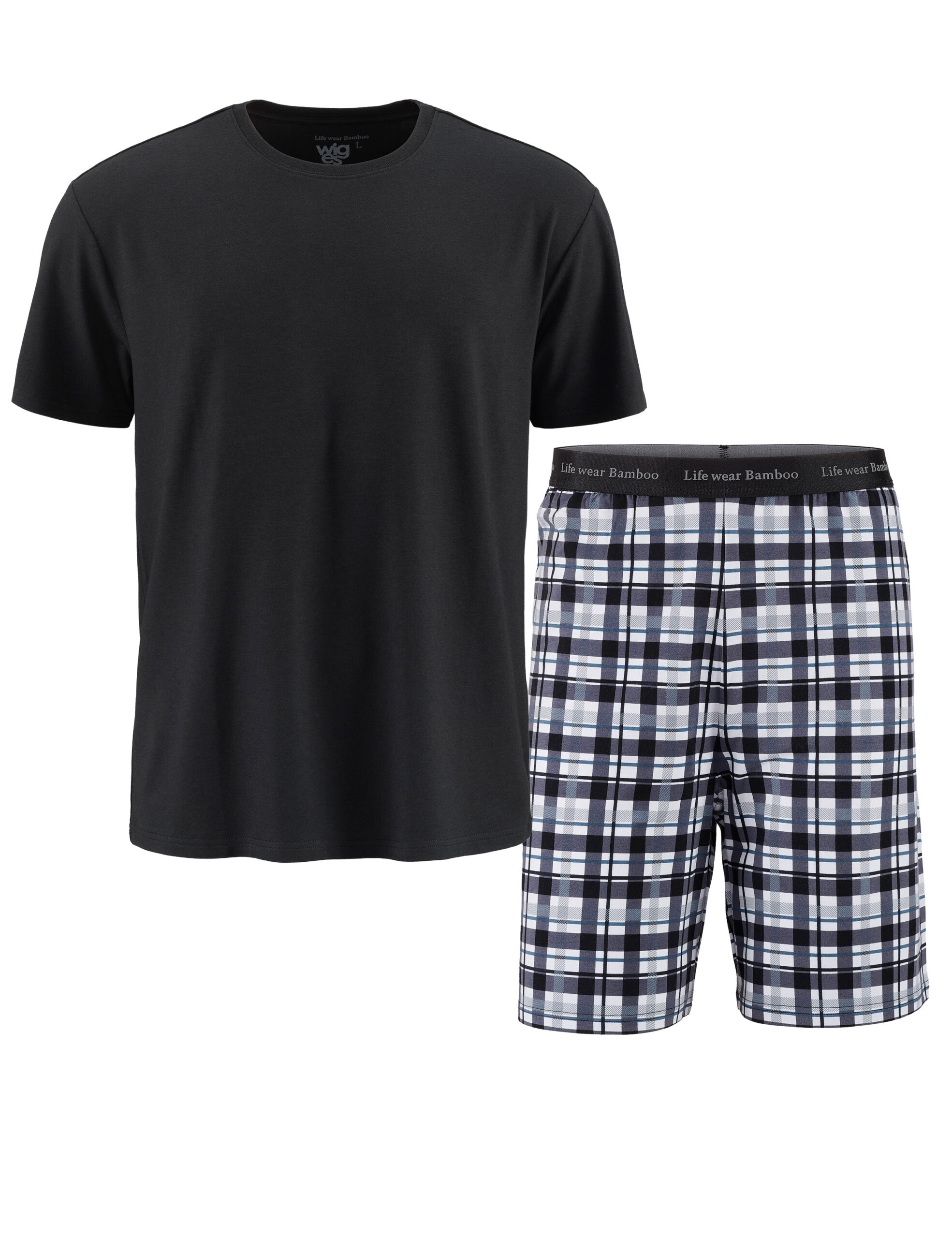 00009205001_2 Pyjamas, herr - Svart - Bild 1